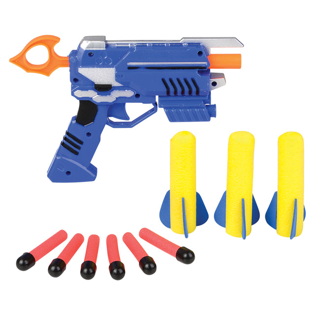 Foam Dart And Rocket Blaster (1 DZ)