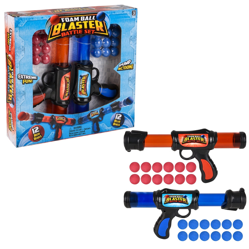 Foam Ball Blaster Set 2pc