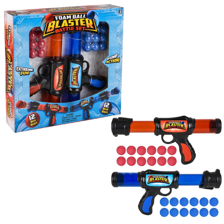 Foam Ball Blaster Set 2pc