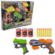 Foam Blaster Set With Target Cans (2 Pack)
