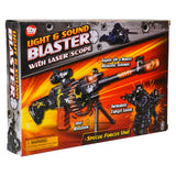 Light-Up Machine Gun with Scope