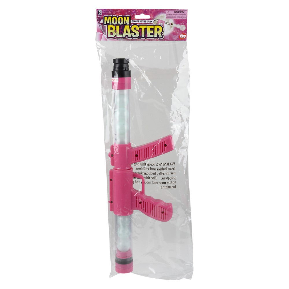 Glow-In-The-Dark Pink Moon Blaster 19"