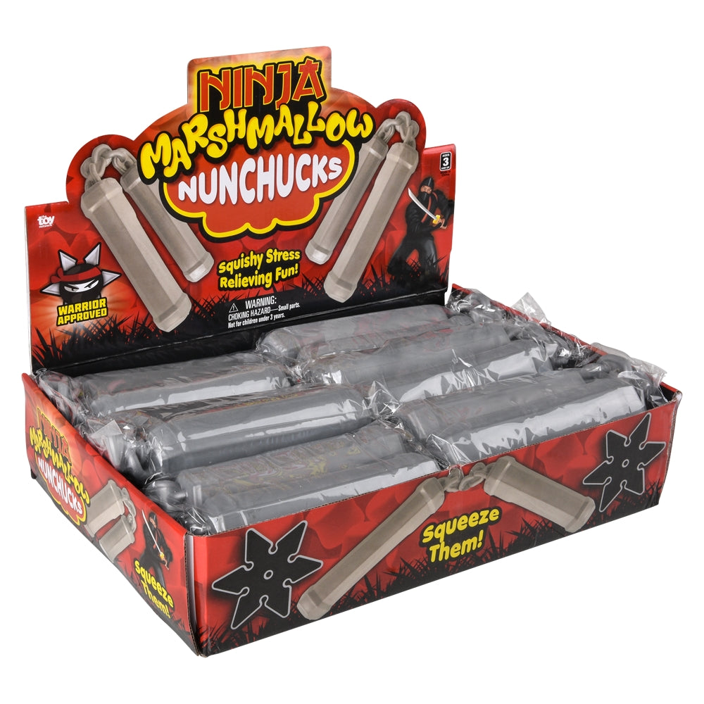 Marshmallow Nunchucks (12 PC Display)