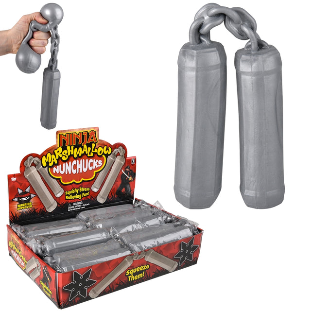 Marshmallow Nunchucks (12 PC Display)