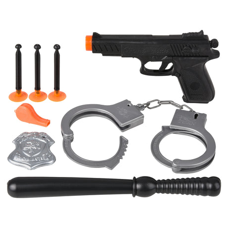 Police Playset 8 PC (1 DZ)