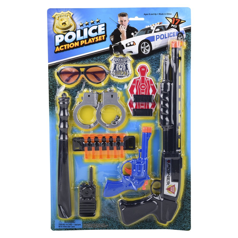 Police Target Practice Set (7 Pc)