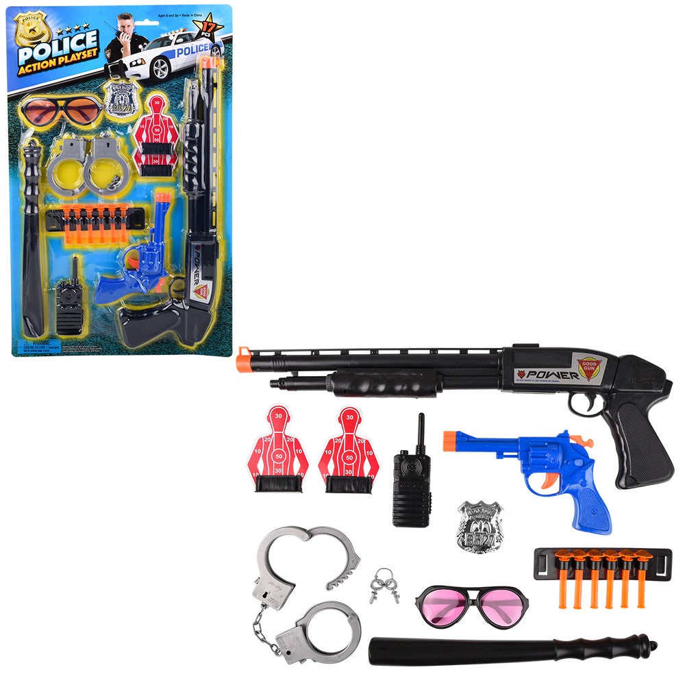Police Target Practice Set (7 Pc)