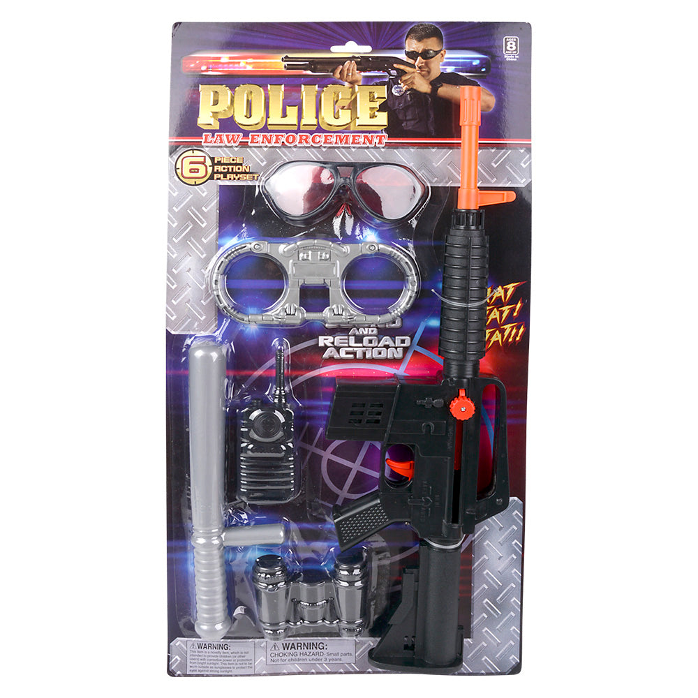 Police Play Set 6 PC