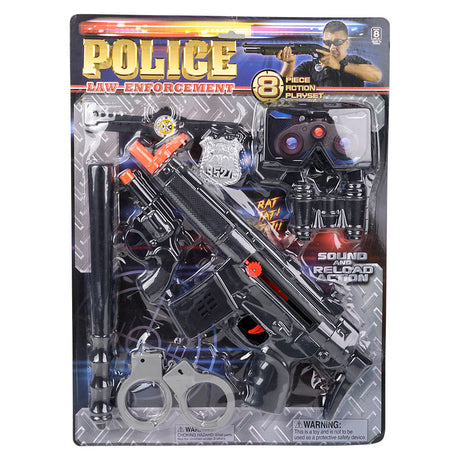Police Play Set 8 PC