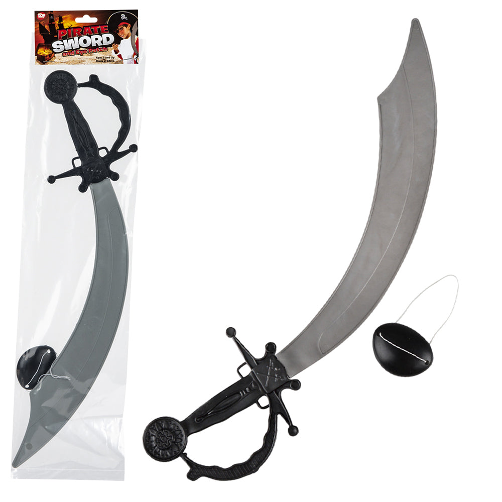Pirate Sword and Eyepatch Set (1 DZ)