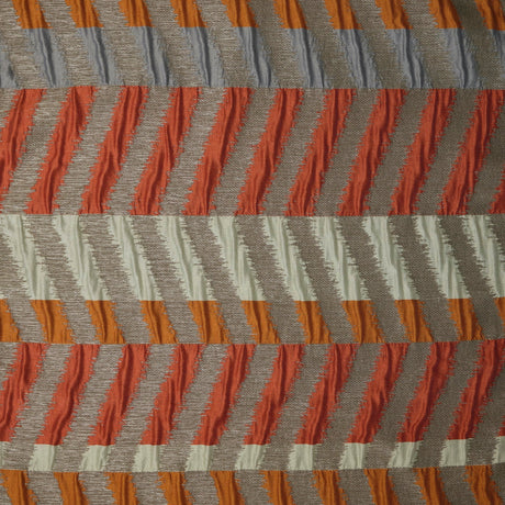 Jacquard Drapery Fabric Clayton Geometric Pattern