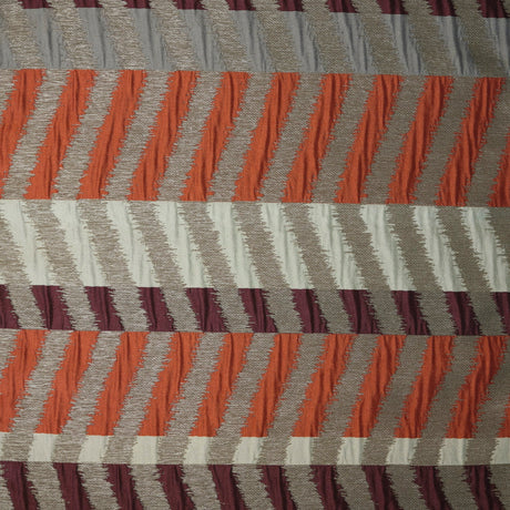 Jacquard Drapery Fabric Clayton Geometric Pattern