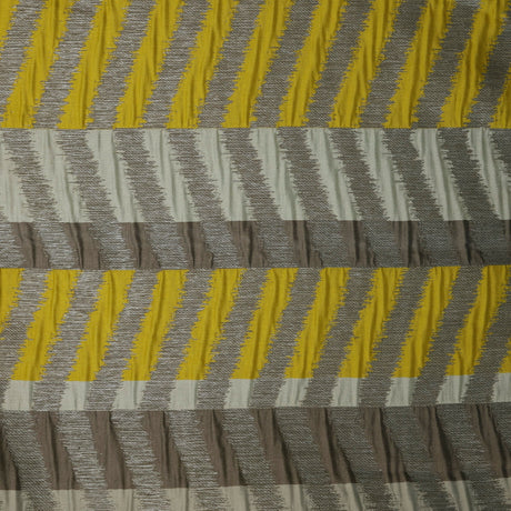 Jacquard Drapery Fabric Clayton Geometric Pattern