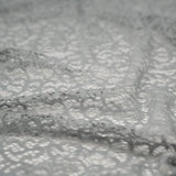 Gabrielle Stretch Lace Nylon Spandex Fabric - Solid, 58" Width (1 Yard)