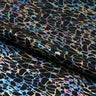 Foiled Spandex Black/Iridescent