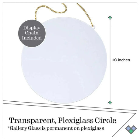 Gallery Glass Large Circle (10" x 10")