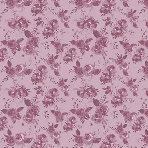 Quilting Cuddle Fabric Woodrose Garden Tonal