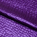 Coated Spandex Gator Embossed Fabric