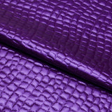 Coated Spandex Gator Embossed Fabric