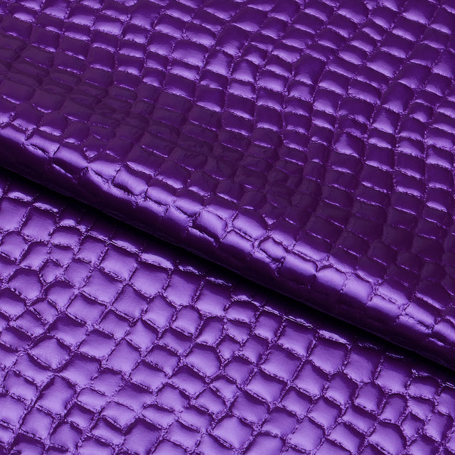Coated Spandex Gator Embossed Fabric
