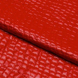 Gator Hipster PU Coated Spandex Fabric - Embossed Gator Pattern, 54" Width (1 Yard)