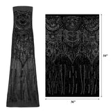 Gatsby Stretch Mesh Sequin Fabric - Black/Black, Black/Silver, Black/Red, Tan/Rose Gold, 54" Width (1 Yard)