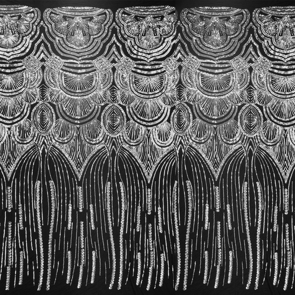 Stretch Mesh Sequin Fabric