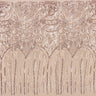 Gatsby Stretch Mesh Sequin Fabric - Black/Black, Black/Silver, Black/Red, Tan/Rose Gold, 54" Width (1 Yard)