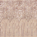 Gatsby Stretch Mesh Sequin Fabric - Black/Black, Black/Silver, Black/Red, Tan/Rose Gold, 54" Width (1 Yard)