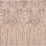 Gatsby Stretch Mesh Sequin Fabric - Black/Black, Black/Silver, Black/Red, Tan/Rose Gold, 54" Width (1 Yard)