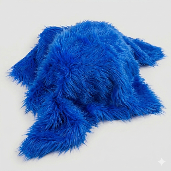 Shaggy Long Pile Faux Fur Fabric - 4" Pile, 60" Width (1 Yard)