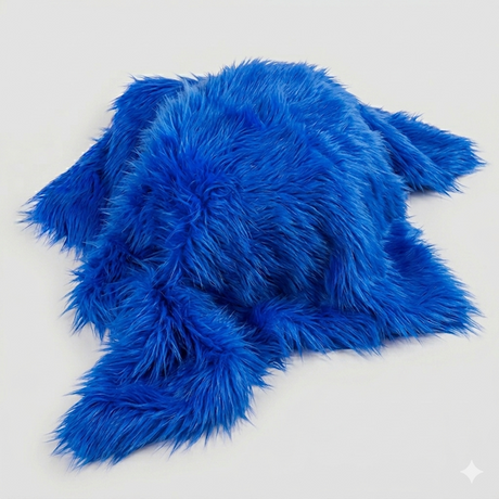 Faux Fur Fabric Shaggy Long Pile 4" Pile