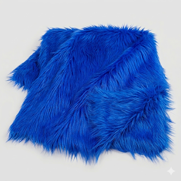 Faux Fur Fabric Shaggy Long Pile 4" Pile
