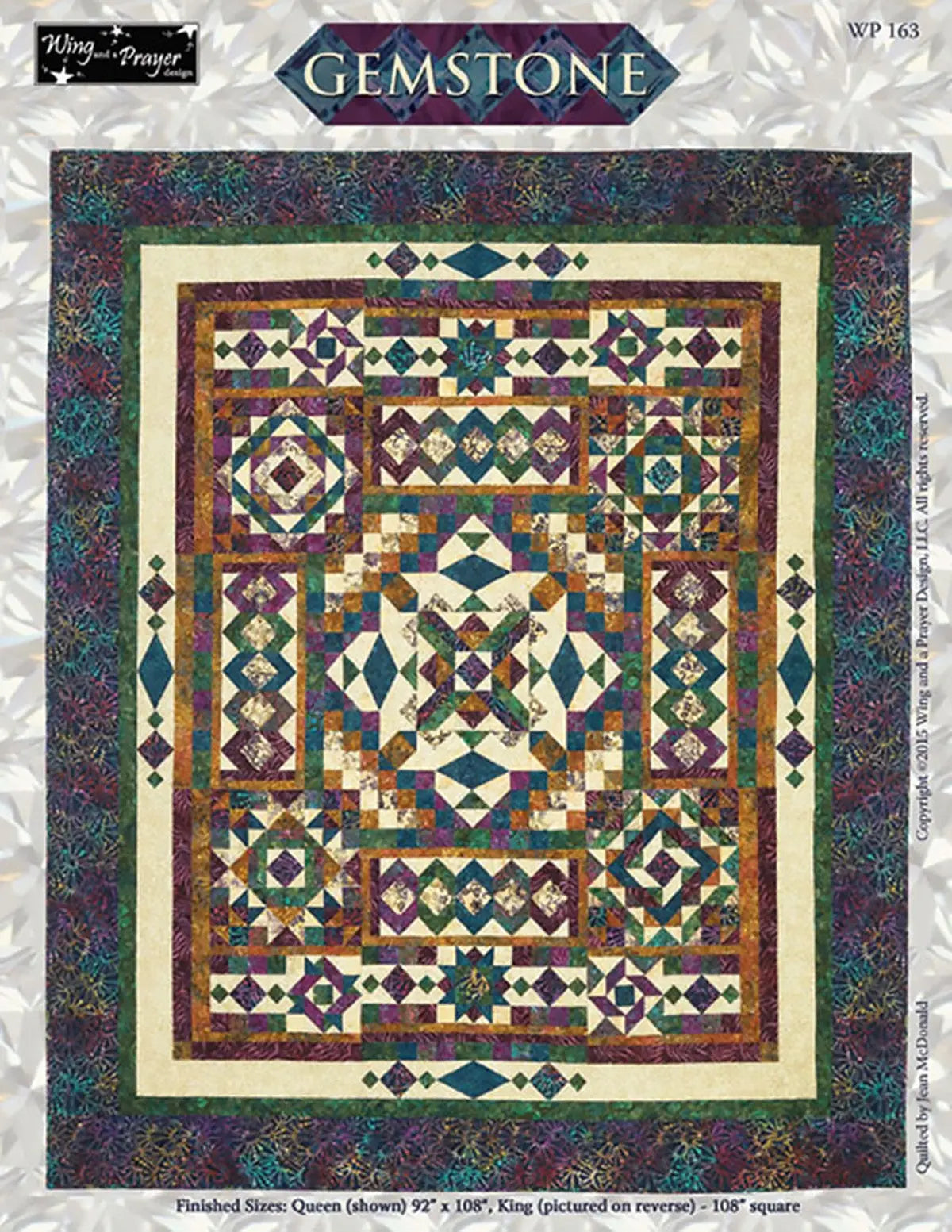 Gemstone Quilt Pattern