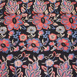 Genevieve Embroidered Mesh Fabric - Floral Pattern, 58" Width (1 Yard)