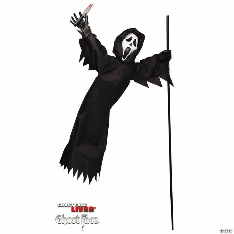 Ghost Face® Flying Illusion Figure with Knife Halloween Decoration