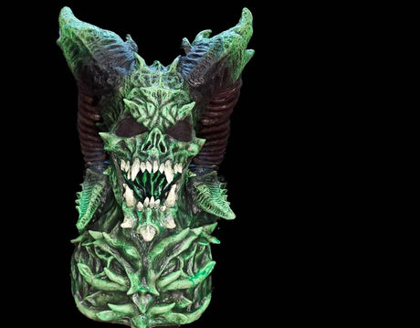 PREORDER Lord of the Two Horns NEON Variant - Baal Hammon - Latex Mask