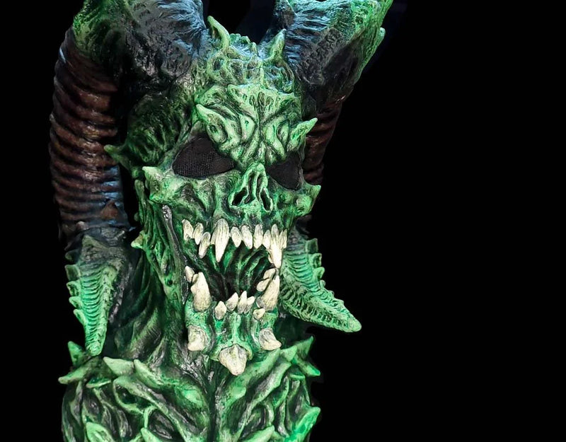 PREORDER Lord of the Two Horns NEON Variant - Baal Hammon - Latex Mask