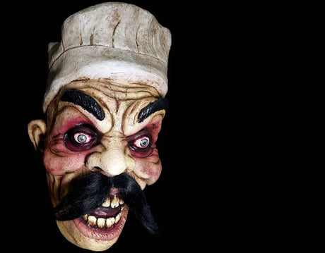 PREORDER - Crazy Chef Auguste - Halloween Latex Mask