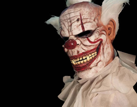 Jester Circus Clown - Halloween Latex Mask