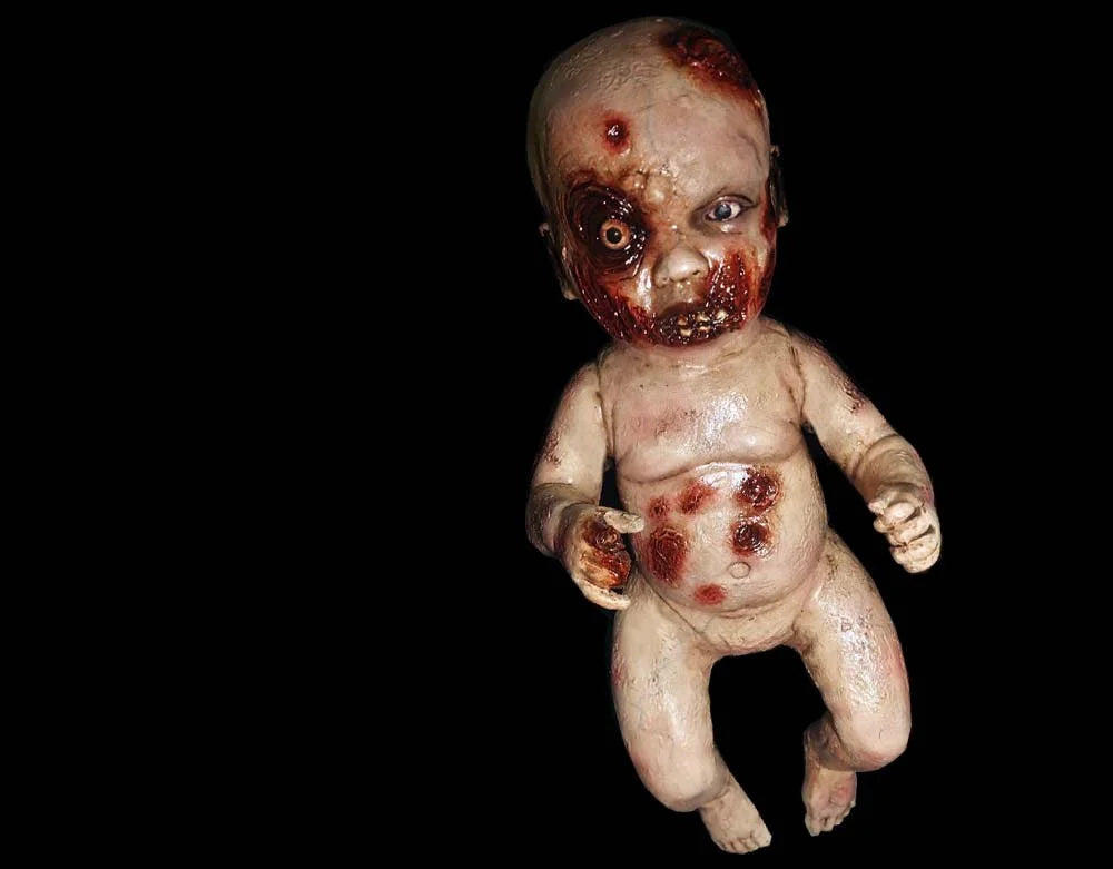 PREORDER Little Rotty Zombie - Goregeous Babies - Foam Latex Prop
