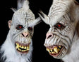 Winter White Punk Yeti - Halloween Mask