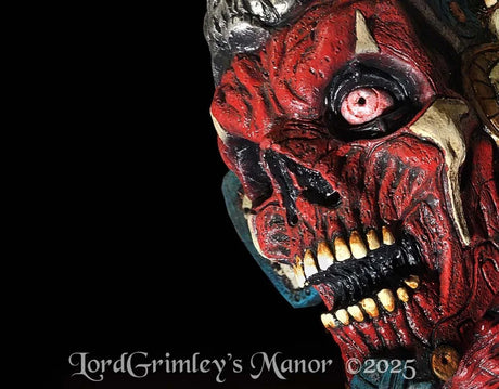 Mictlantecuhtli (Mictlāntēcutli) - Aztec God of Death - Oversized Latex Mask