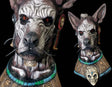 Xolotl - Aztec God of Fire and Lightning - Oversized Latex Mask
