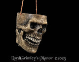 Sulking Skeleton - Tan Skin Bag - Candy Pail