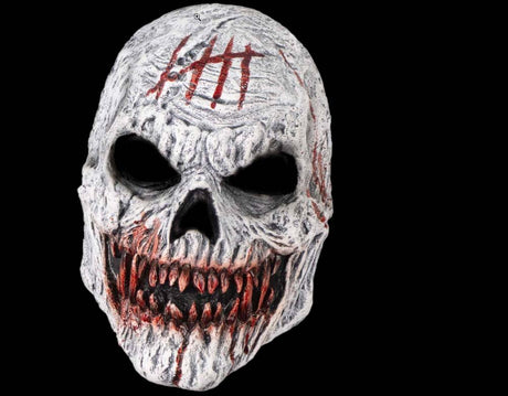 Skull with Pointy Fangs - Monster Mask