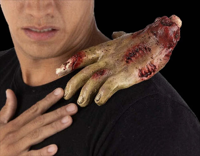 Severed Zombie Hand Shoulder Buddy