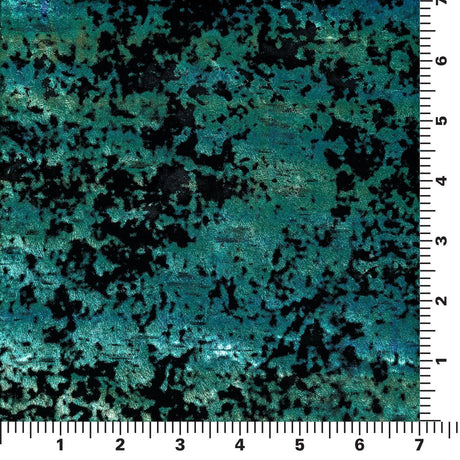 Stretch Velvet Foil Fabric