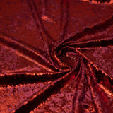 Stretch Velvet Foil Fabric