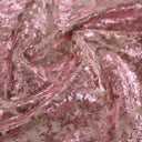 Gilded Stretch Velvet Fabric - Taupe/Rose Gold, 58/60" Width (1 Yard)